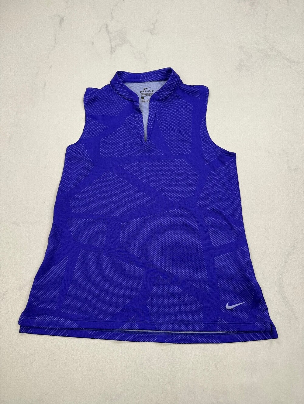 Nike Dri-FIT Tank Top Purple 2010s Sporty Weekend Ready - Womens S
